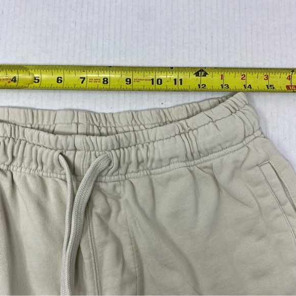 Talentless Cream Sweat Shorts Small - Picture 7 of 10